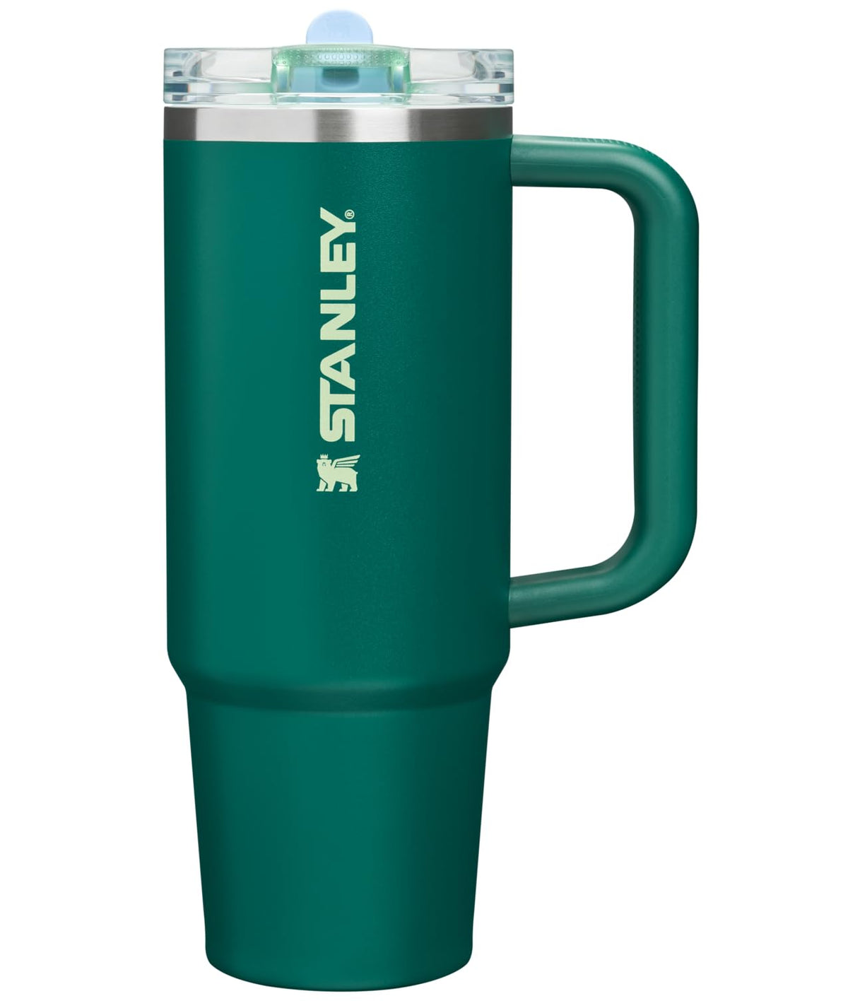 STANLEY Quencher ProTour Flip Straw Tumbler with Leakproof Lid 40 oz | Built-In Straw and Handle | Cup Holder Compatible for Travel | Insulated Stainless Steel Cup | BPA-Free | Black