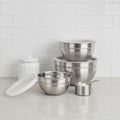 Cuisinart Mixing Bowl Set, Nesting Bowls, Stainless Steel, 3-Piece