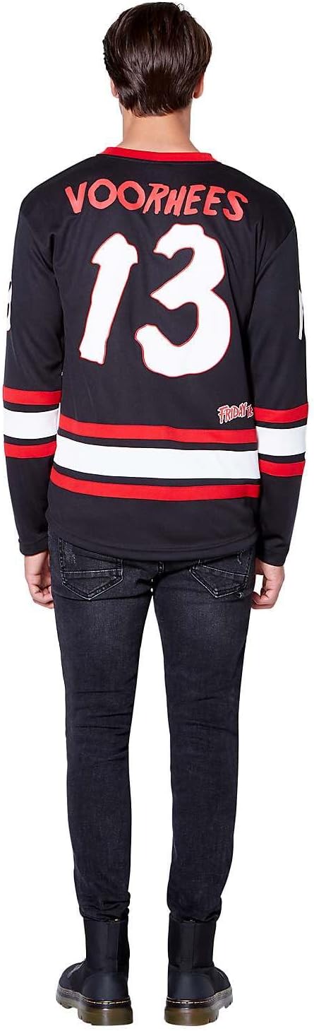 Spirit Halloween Jason Voorhees Hockey Jersey - Friday the 13th