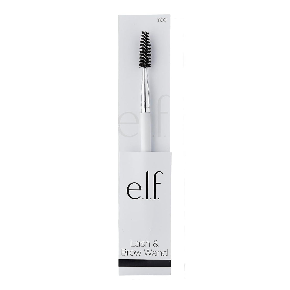 e.l.f. Eyelash & Brow Wand, Spoolie Brush To Define & Shape Lashes & Eyebrows, Creates Perfect Brows & Full, Lush Lashes, Vegan & Cruelty-Free