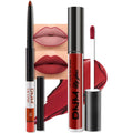 evpct 3Pcs Dark Red Purple Plum Matte Liquid Lipstick Sets for Women Matte Lip Stain Long Lasting Waterproof, Burgundy Blood Blue Red lipstick, Black Cherry Maroon Gothic 24 Hours Magic Lipsticks