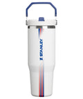 Stanley IceFlow 2.0 Flip Straw Tumbler with Handle 30 oz | Twist On Lid and Flip Up Straw | Leak Resistant Water Bottle | Insulated Stainless Steel | BPA-Free | Dried Pine