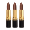 REVLON Super Lustrous Lipstick Gift Set, 5-Piece | 5-piece lipstick gift set. Creamy formula for soft, fuller-looking lips with a moisturized feel.