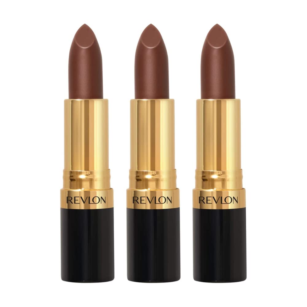 REVLON Super Lustrous Lipstick Gift Set, 5-Piece | 5-piece lipstick gift set. Creamy formula for soft, fuller-looking lips with a moisturized feel.