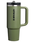 STANLEY Quencher ProTour Flip Straw Tumbler with Leakproof Lid 40 oz | Built-In Straw and Handle | Cup Holder Compatible for Travel | Insulated Stainless Steel Cup | BPA-Free | Black