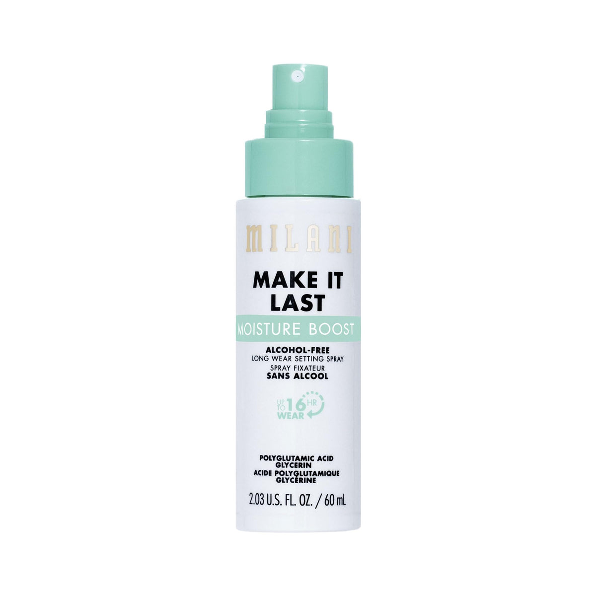 Milani Setting Spray + Primer, Make It Last Dewy - Dewy Finish Moisturizing Formula for Glow on the Go, Setting Spray for Makeup and Face Primer, Prime + Set + Hydrate, 2.03 Fl. Oz