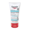 Eucerin Advanced Repair Hand Cream, Urea Enriched, Unscented Moisturizer for Dry Hands, Travel Size Hand Cream, 2.7 OZ Tube, Pack of 3
