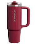 STANLEY Quencher ProTour Flip Straw Tumbler with Leakproof Lid 40 oz | Built-In Straw and Handle | Cup Holder Compatible for Travel | Insulated Stainless Steel Cup | BPA-Free | Black