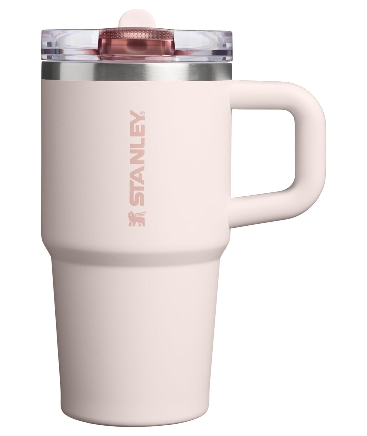 STANLEY Quencher ProTour Flip Straw Tumbler with Leakproof Lid 40 oz | Built-In Straw and Handle | Cup Holder Compatible for Travel | Insulated Stainless Steel Cup | BPA-Free | Black