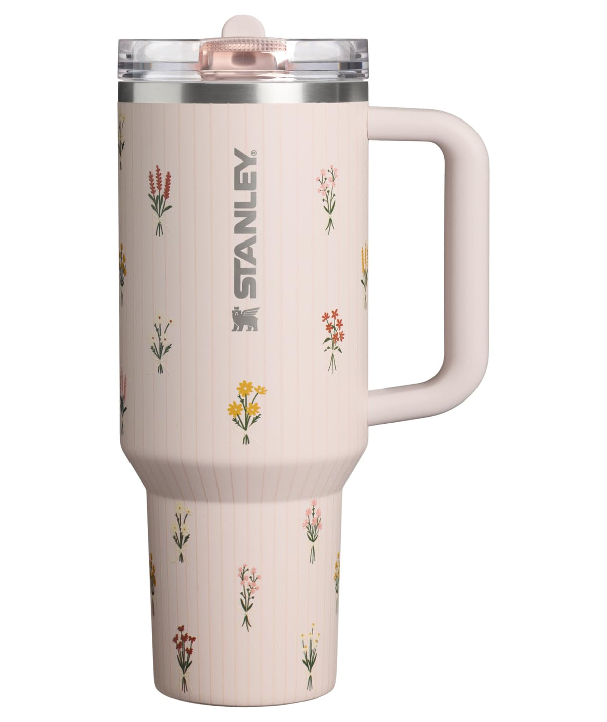 STANLEY Quencher ProTour Flip Straw Tumbler with Leakproof Lid 40 oz | Built-In Straw and Handle | Cup Holder Compatible for Travel | Insulated Stainless Steel Cup | BPA-Free | Black