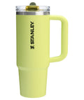 STANLEY Quencher ProTour Flip Straw Tumbler with Leakproof Lid 40 oz | Built-In Straw and Handle | Cup Holder Compatible for Travel | Insulated Stainless Steel Cup | BPA-Free | Black
