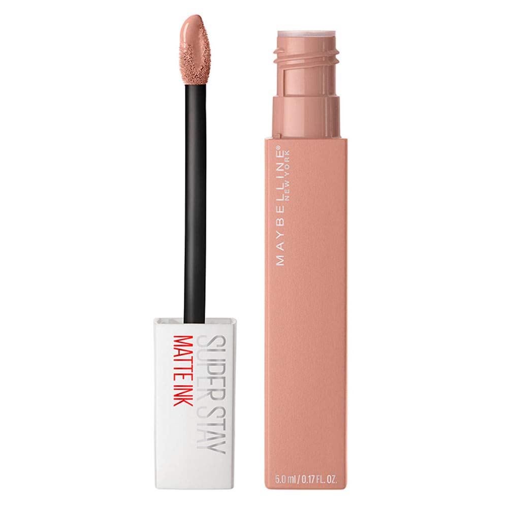 Maybelline Super Stay Matte Ink Liquid Lipstick Makeup, Long Lasting High Impact Color, Up to 16H Wear, Composer, Cherry Brown, 1 Count, Packaging May Vary