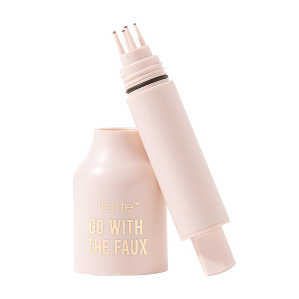 tarte go with the faux freckle stamp – Natural-Looking Freckle Pen for Sun-Kissed Buildable Makeup, Perfect for Travel, Vegan & Cruelty-Free, Full-Size