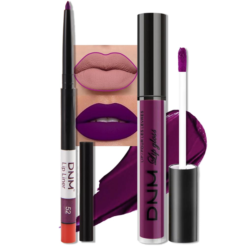 evpct 3Pcs Dark Red Purple Plum Matte Liquid Lipstick Sets for Women Matte Lip Stain Long Lasting Waterproof, Burgundy Blood Blue Red lipstick, Black Cherry Maroon Gothic 24 Hours Magic Lipsticks