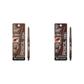 Revlon ColorStay Pencil Waterproof Eyeliner, Smudge-Proof, Eye Makeup with Built-In Sharpener, Long-Lasting, Matte Finish, 201 Black, 2 pack