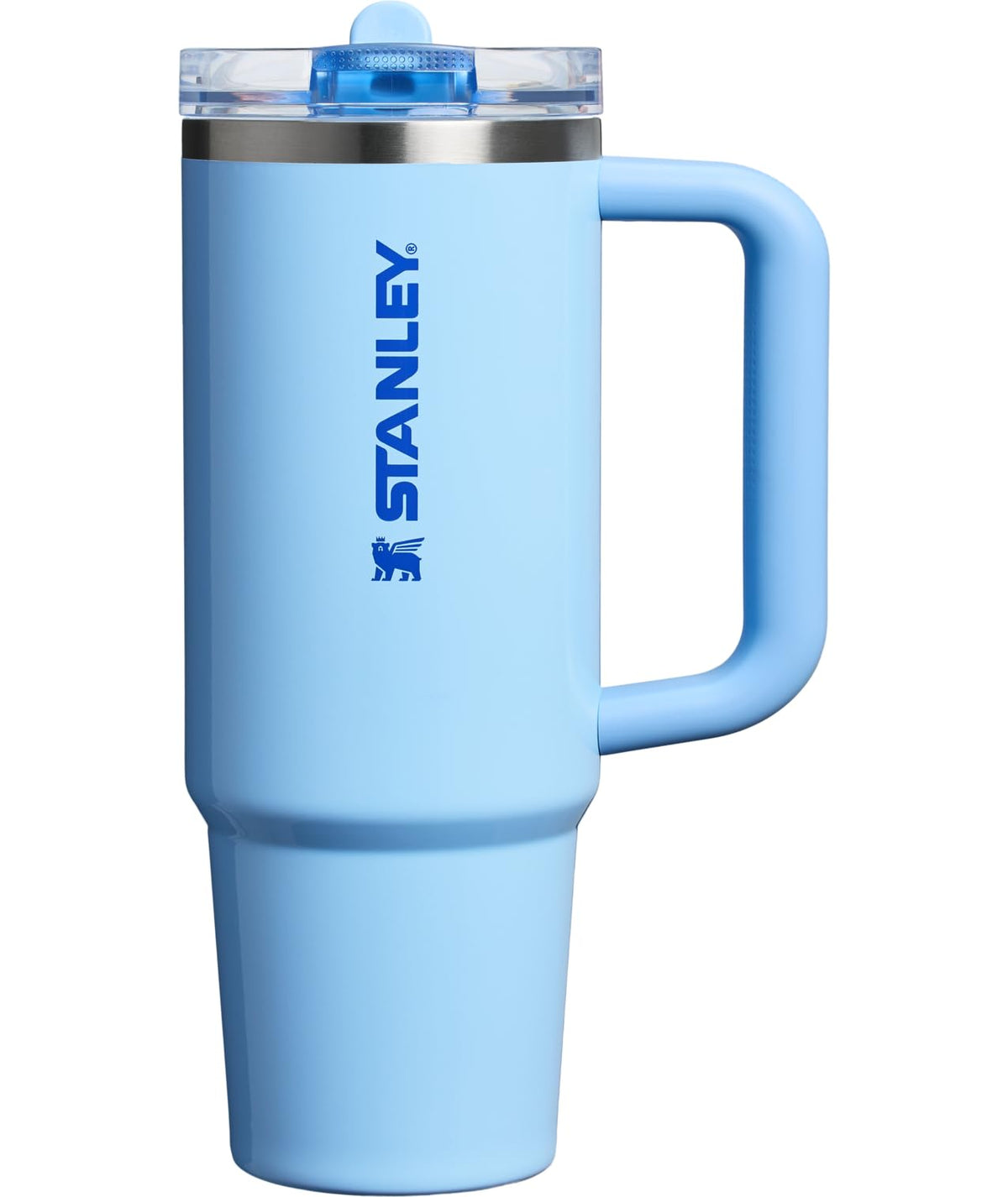 STANLEY Quencher ProTour Flip Straw Tumbler with Leakproof Lid 40 oz | Built-In Straw and Handle | Cup Holder Compatible for Travel | Insulated Stainless Steel Cup | BPA-Free | Black