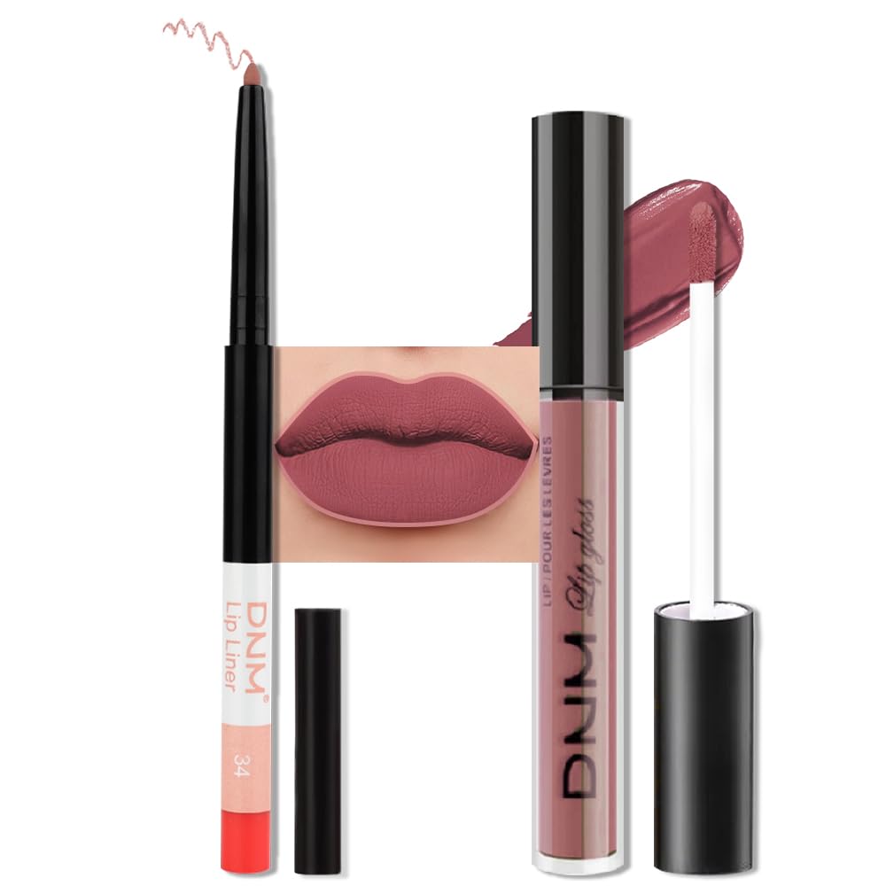 evpct 3Pcs Dark Ruby Fire Red Matte Liquid Lipstick Lip Stain Lipgloss sets for Women 24 Hour Red Matte Lipstick Long Lasting Smudge Proof
