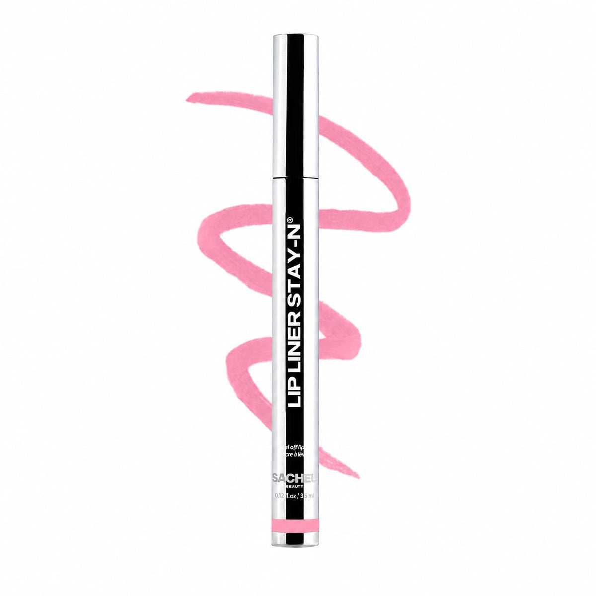 Sacheu Lip Liner STAY-N Peel Off Lip Stain, Longwear, p-INKED | Water-resistant, transfer & smudge-proof, lip tint with hyaluronic acid & vitamin E for conditioning benefits, matte finish