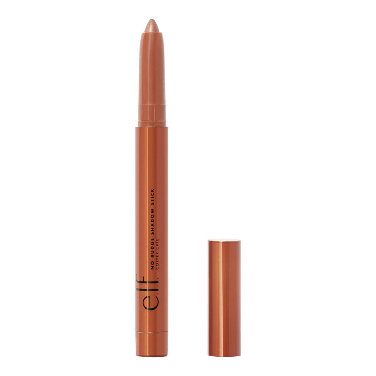 e.l.f. No Budge Shadow Stick, Long-Lasting Cream Eyeshadow Stick For High-Pigment, Metallic Color, Vegan & Cruelty-Free, Champagne Crystal