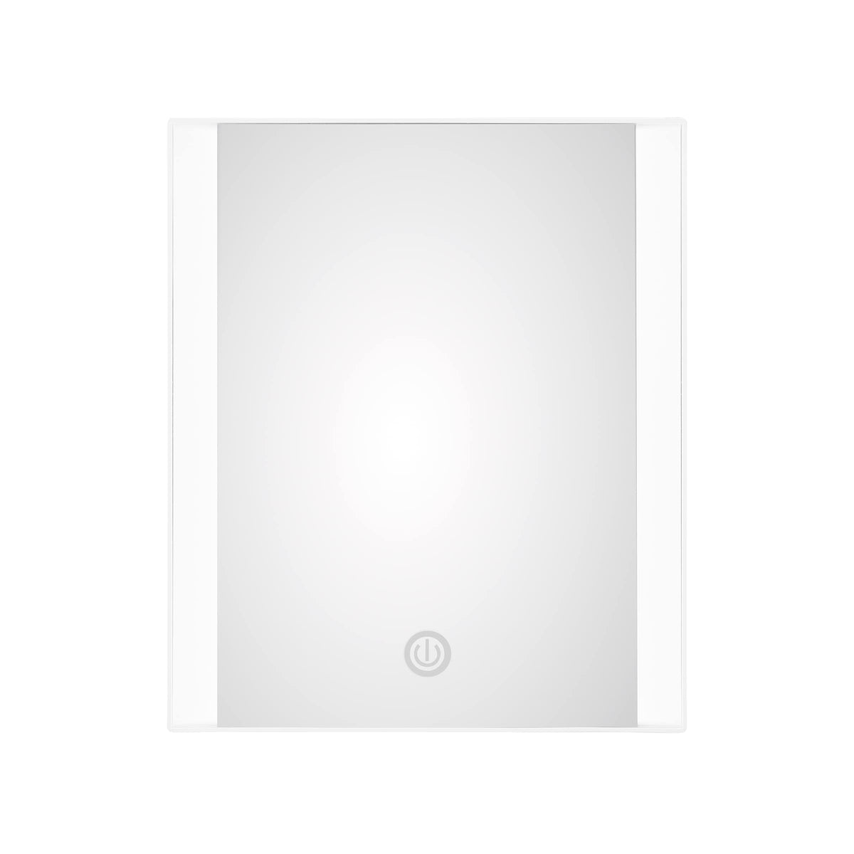 Conair Lighted Makeup Mirror, LED Vanity Mirror, 1X/5X Magnifying Mirror, Foldable with Case, Battery Operated and Rechargeable in White