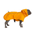 Spark Paws Dog Raincoat, Waterproof Windproof Rain Jacket, for Small Medium Large Extra Large Dogs, Reflective Breathable Full-Body Coverage Dry Suit - Neon White Navy Blue, 2XL