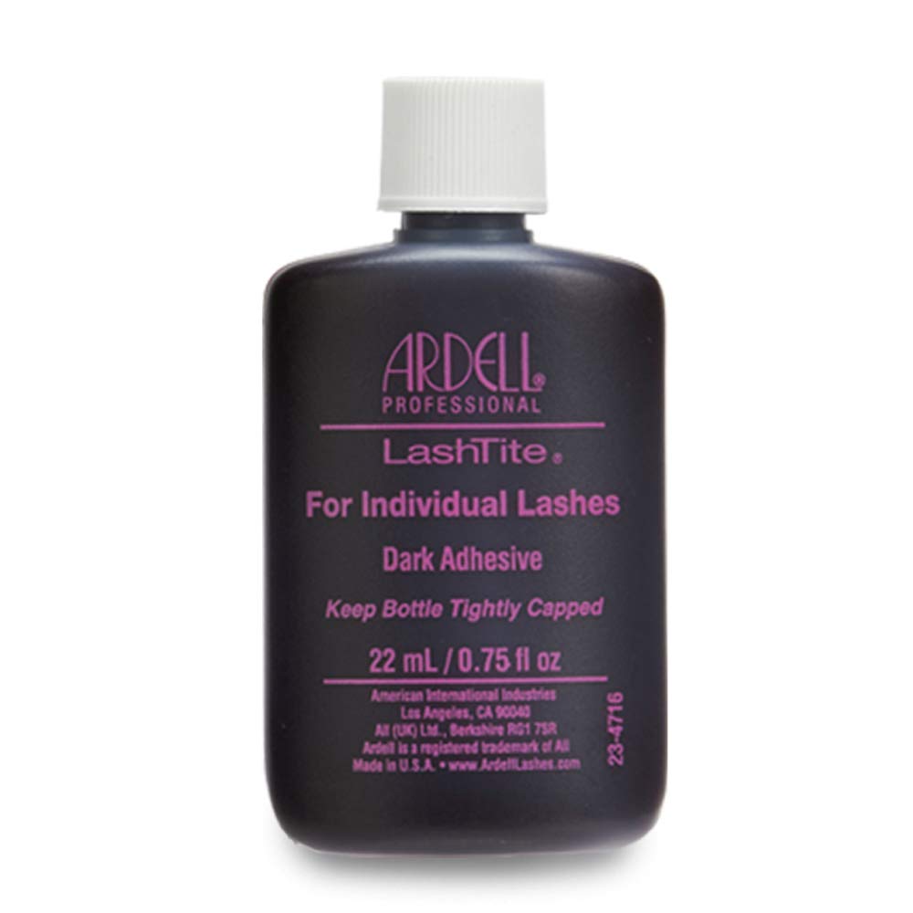 Ardell LashTite Lash Adhesive Dark for Individual Lashes, 0.75 fl oz