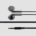 Moondrop Nice Buds Flat-Headed Earbuds with 3.5mm Stereo Plug (Transparent No Mic)