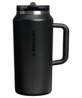 STANLEY Quencher ProTour Flip Straw Tumbler with Leakproof Lid 40 oz | Built-In Straw and Handle | Cup Holder Compatible for Travel | Insulated Stainless Steel Cup | BPA-Free | Black