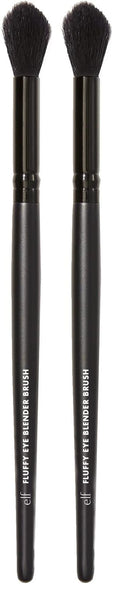 e.l.f. Fluffy Eye Blender Brush, Easily Blends Eyeshadow & Can Be Used to Set Concealer With Powder, Creates A Soft-Focus Effect, Vegan & Cruelty-Free