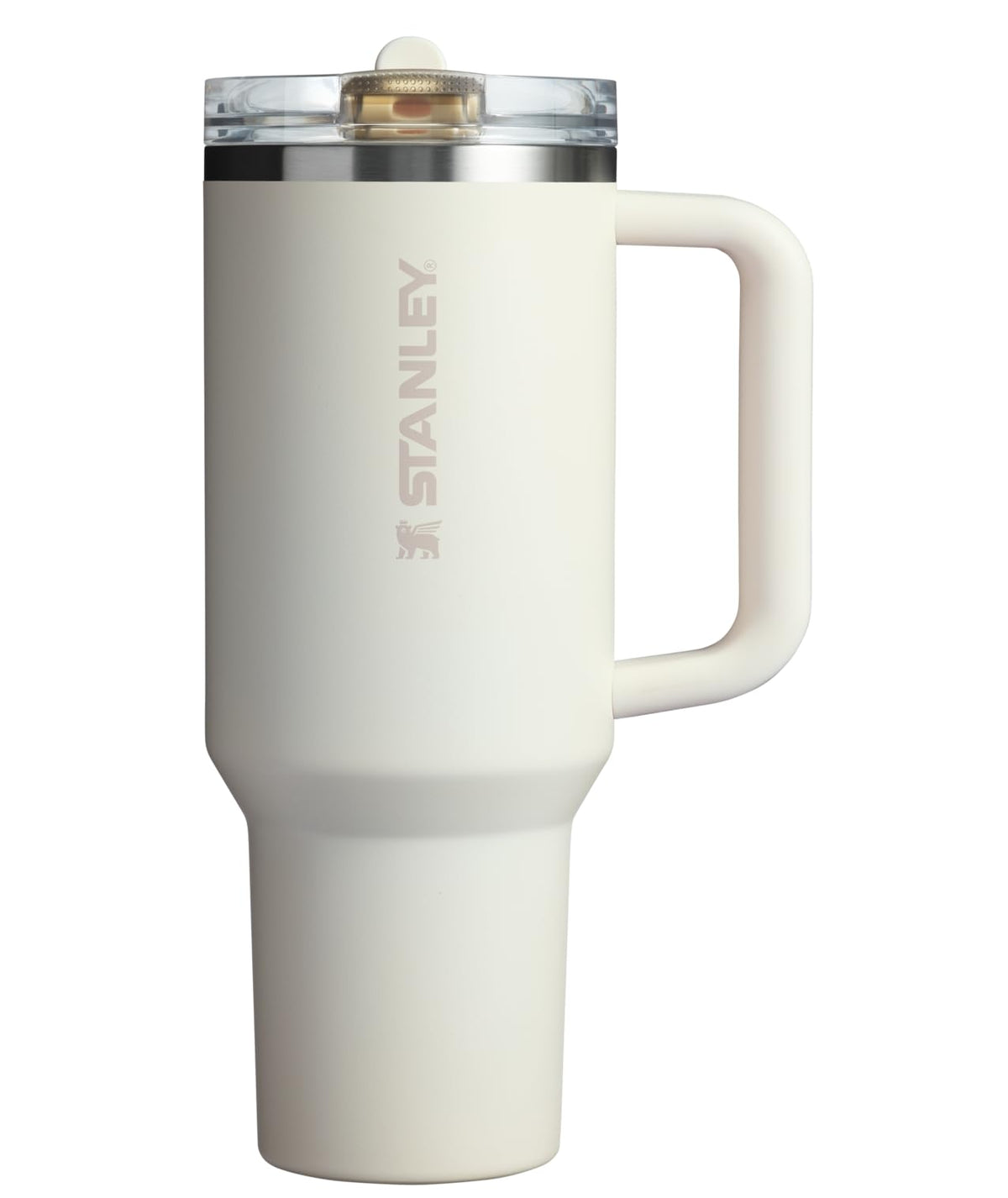 STANLEY Quencher ProTour Flip Straw Tumbler with Leakproof Lid 40 oz | Built-In Straw and Handle | Cup Holder Compatible for Travel | Insulated Stainless Steel Cup | BPA-Free | Black