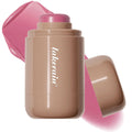 Cream Blush stick, Natural-Looking Matte Finish Makeup Blush stick, Hydrating Long Lasting Lightweight Blendable Blush for cheeks (#6 Bronze Glow, 1 PC)