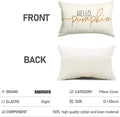 RABUSOFA Fall Pillow Covers 12x20 Pumpkin Decor Fall Decorations for Home