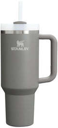 STANLEY Quencher H2.0 Tumbler with Handle and Straw 40 oz Flowstate 3-Position Lid Cup Holder Compatible for Travel Insulated Stainless Steel Cup BPA-Free Rose Quartz 2.0