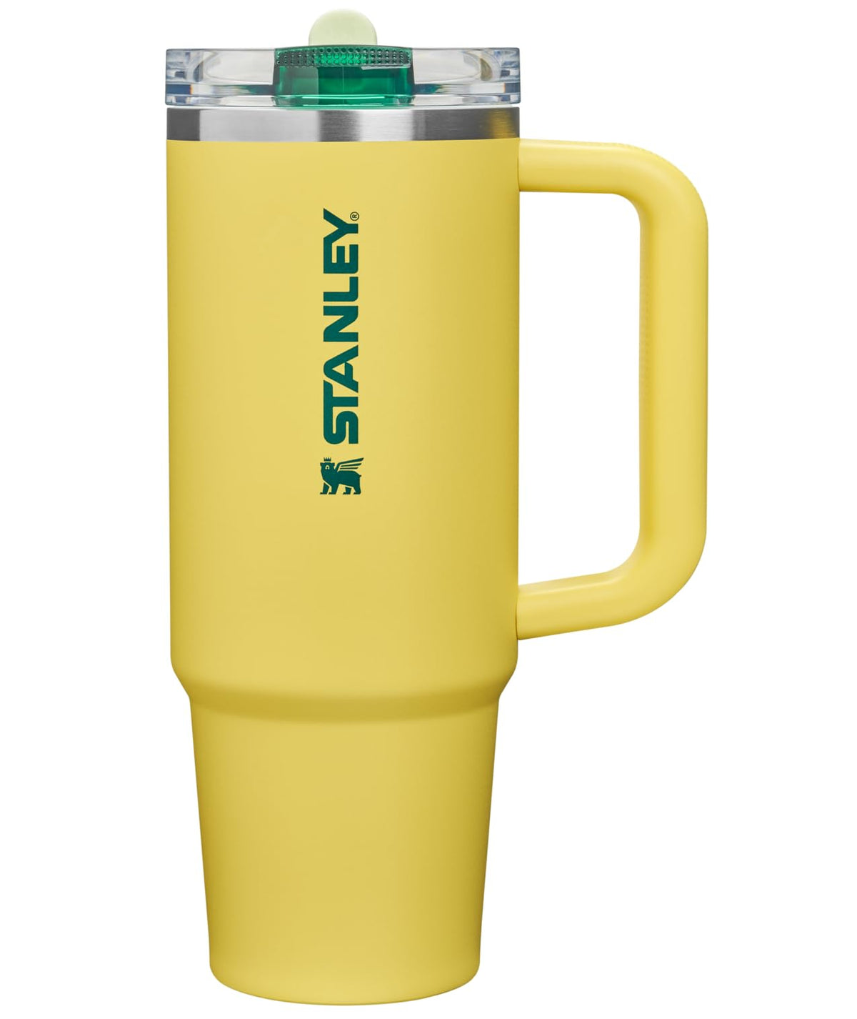 STANLEY Quencher ProTour Flip Straw Tumbler with Leakproof Lid 40 oz | Built-In Straw and Handle | Cup Holder Compatible for Travel | Insulated Stainless Steel Cup | BPA-Free | Black
