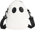 Halloween Purse Novelty Ghost Purse for Women Men Cute Crossbody Bag Satchel Bag Novelty Shoulder Bag