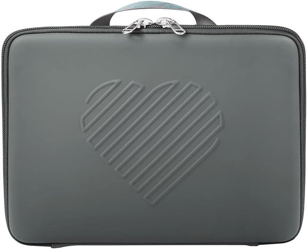 RIKI SKINNY Vanity Mirror Carry Case (Small), Multifunctional Makeup Bag, Light Weight and Portable, Protect the Makeup Mirror from Shattering (Grey)
