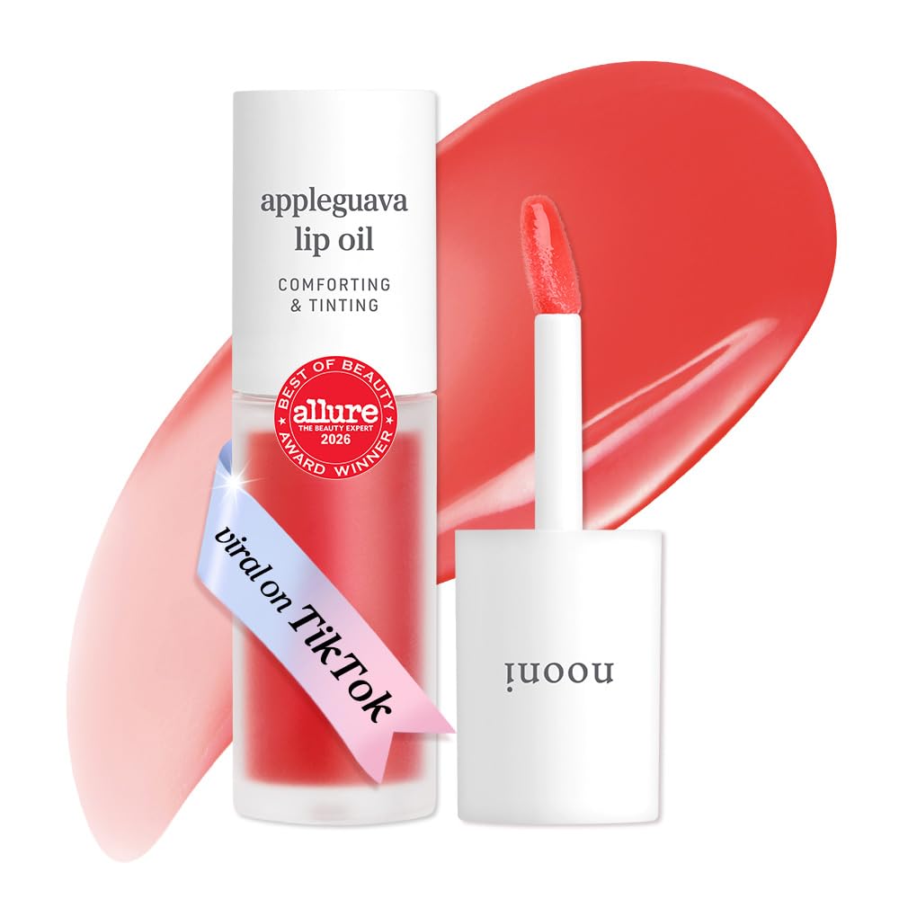 NOONI Korean Lip Oil - Appleberry - pH Color-Changing Plumping Lip Gloss