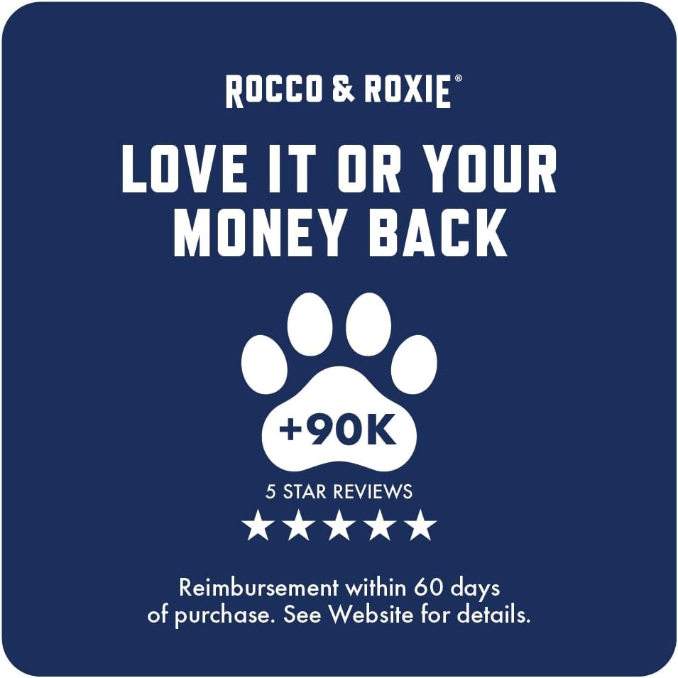Rocco & Roxie Supply Co. Stain & Strong Odor Eliminator, Enzyme Cleaner, Pet Odor Eliminator for Home - Carpet Stain Remover for Cats & Dog Pee - Urine Destroyer - Carpet Cleaner Spray Clear, 32 Fl Oz