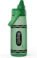 CamelBak Crayola Chug Water Bottle 25oz, Green | Fast Flow Chug Lid, Slim Portable Design, Durable Tritan Renew Bottle, Dishwasher Safe Design, Crayola Color Collection