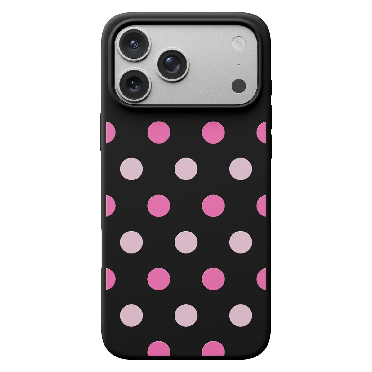 ORNARTO for iPhone 17 Pro Max Case, Liquid Silicone, Chalk Pink