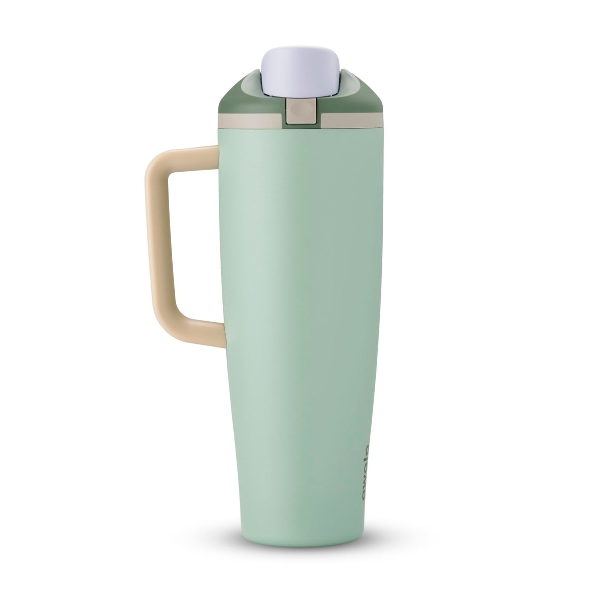 Owala FreeSip Tumbler Insulated Stainless Steel Water Bottle with Built-in Straw and Side Handle, For Travel, Work, School, and Sports, 40oz, BPA Free, Leak Proof, Strawberry Fields
