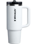 STANLEY Quencher ProTour Flip Straw Tumbler with Leakproof Lid 40 oz | Built-In Straw and Handle | Cup Holder Compatible for Travel | Insulated Stainless Steel Cup | BPA-Free | Black