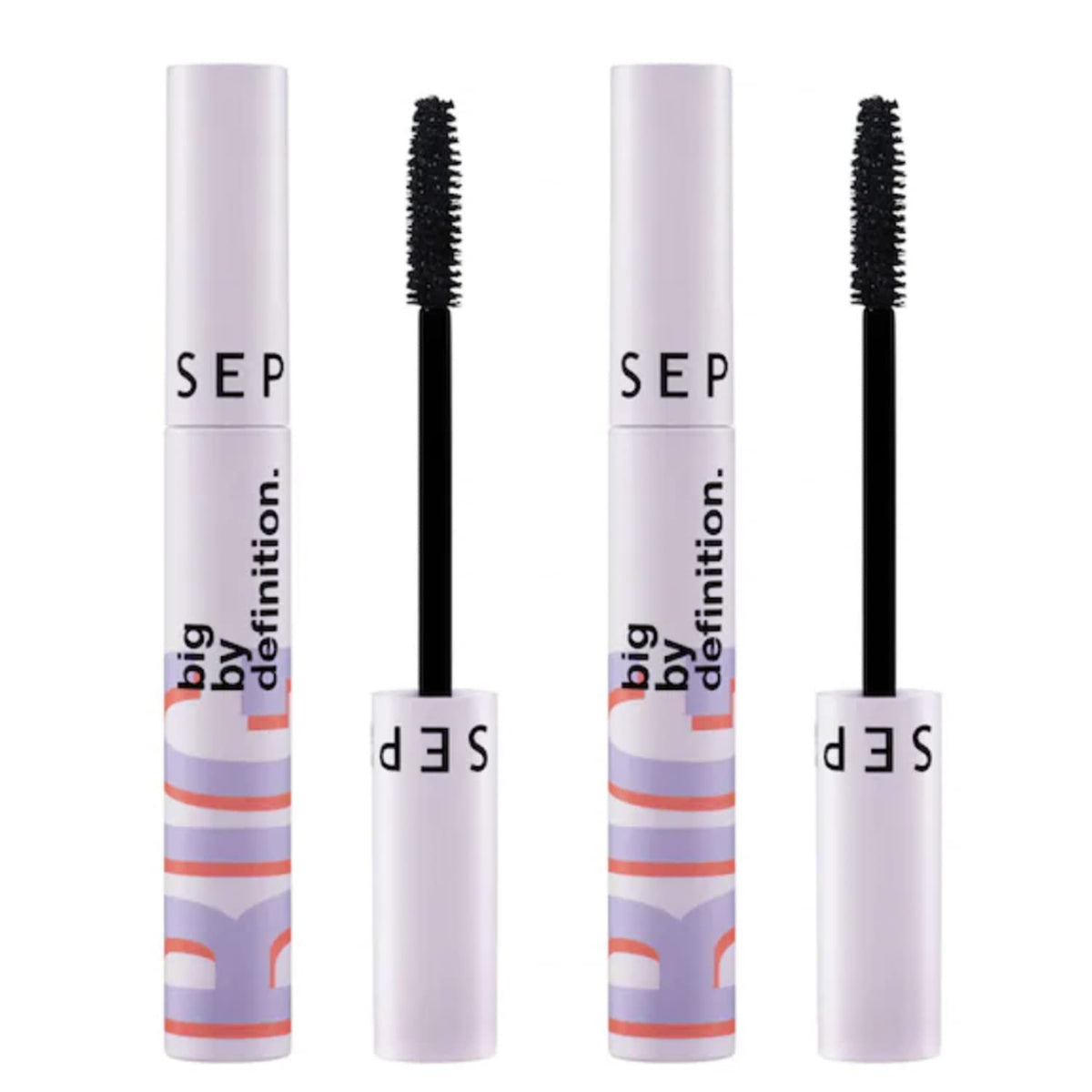 Sephora Collection Big By Definition Defining & Volumizing Mascara - Long-Wearing Mascara That Provides Fuller-Looking Lashes (2 PACK)