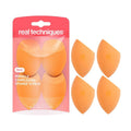 Real Techniques Miracle Complexion Sponge, 2 Pack, For Applying Liquid & Cream Foundation, Skin Tint & Concealer, Makeup Blending Sponge, Natural Finish, Latex-Free & Cruelty-Free