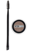 Maybelline TattooStudio Brow Pomade Long Lasting, Buildable, Eyebrow Makeup, Black Brown, 1 Count