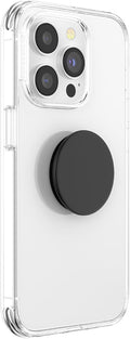 PopSockets Adhesive Phone Grip, Holder- Black