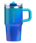 STANLEY Quencher ProTour Flip Straw Tumbler with Leakproof Lid 40 oz | Built-In Straw and Handle | Cup Holder Compatible for Travel | Insulated Stainless Steel Cup | BPA-Free | Black