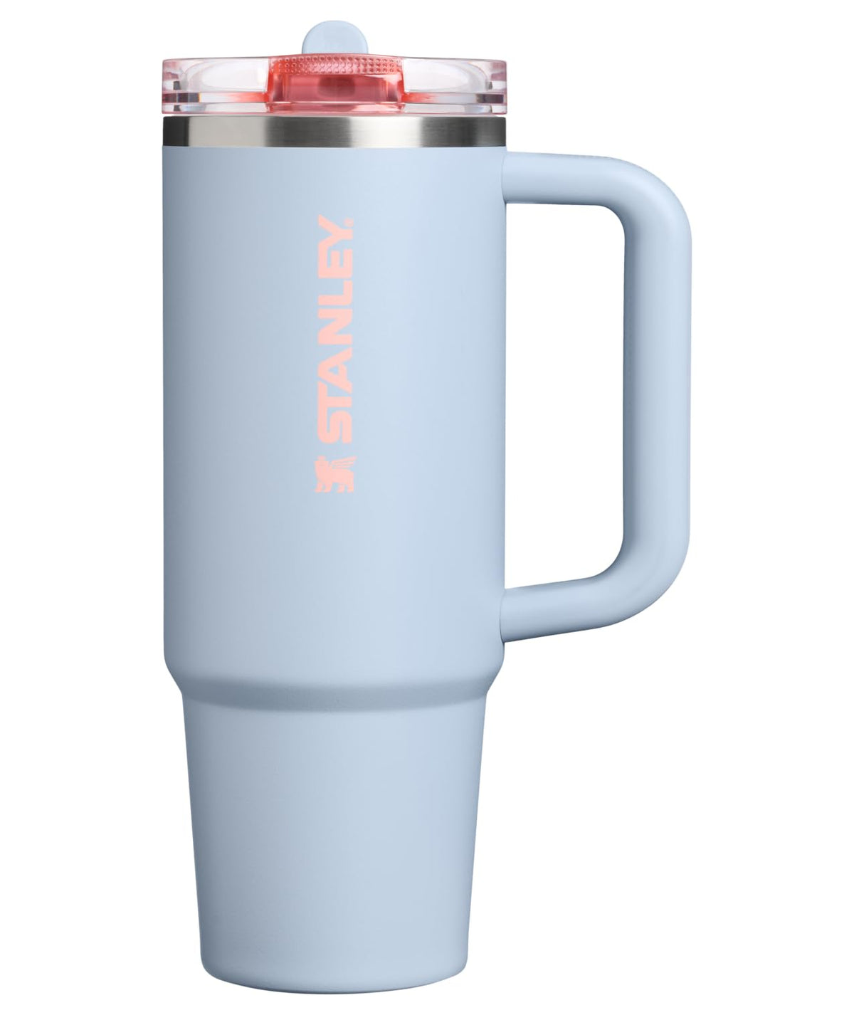 STANLEY Quencher ProTour Flip Straw Tumbler with Leakproof Lid 40 oz | Built-In Straw and Handle | Cup Holder Compatible for Travel | Insulated Stainless Steel Cup | BPA-Free | Black