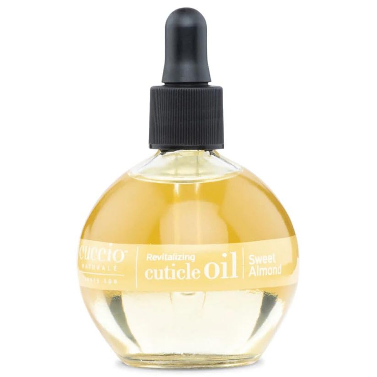 Cuccio Naturale Milk & Honey Revitalizing Cuticle Oil, Lightweight Fast-Absorbing Hydrating Nail & Cuticle Conditioner, Cold-Pressed Oils + Vitamin E, 2.30 Fl Oz