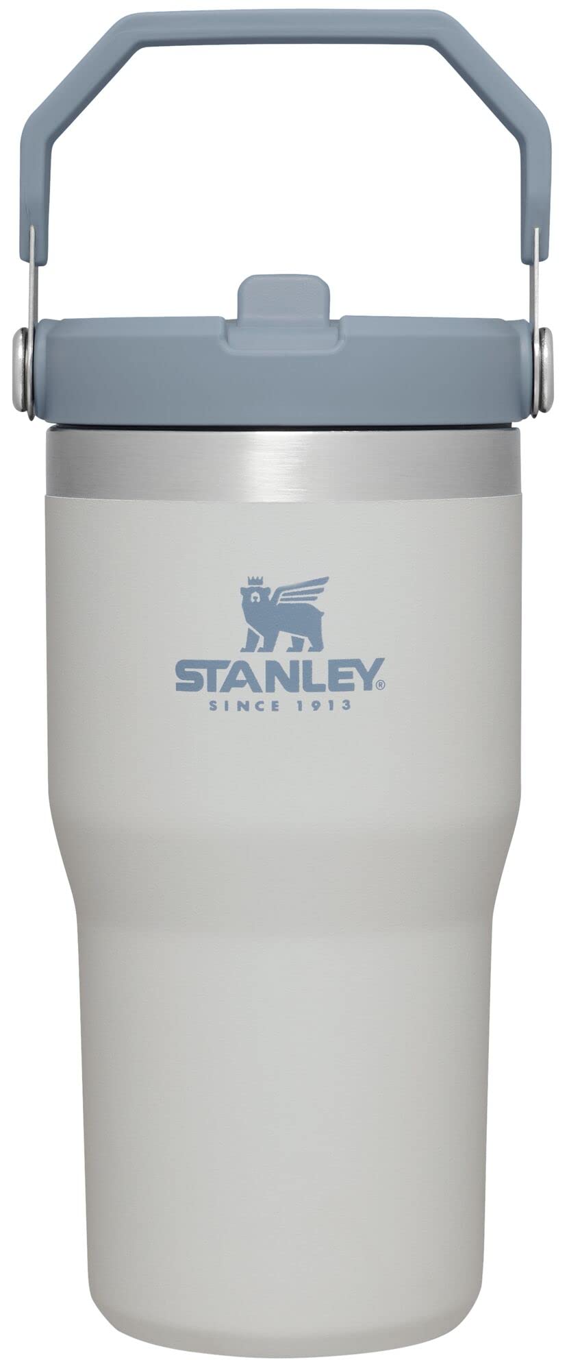 Stanley IceFlow 2.0 Flip Straw Tumbler with Handle 30 oz | Twist On Lid and Flip Up Straw | Leak Resistant Water Bottle | Insulated Stainless Steel | BPA-Free | Dried Pine